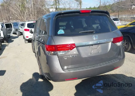 2014 Honda Odyssey Ex z USA, uszkodzony, nr VIN 5FNRL5H41EB037151